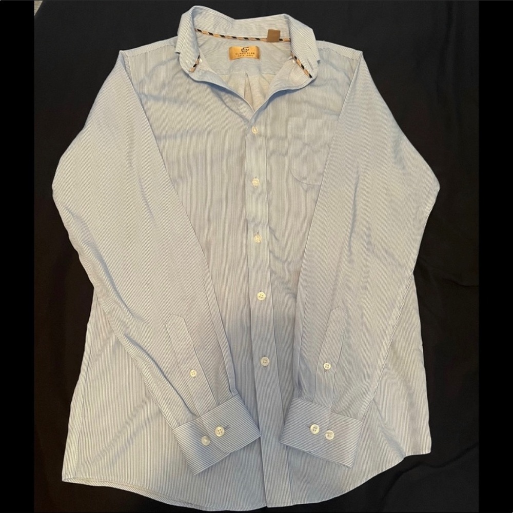Long sleeve button down dress shirt